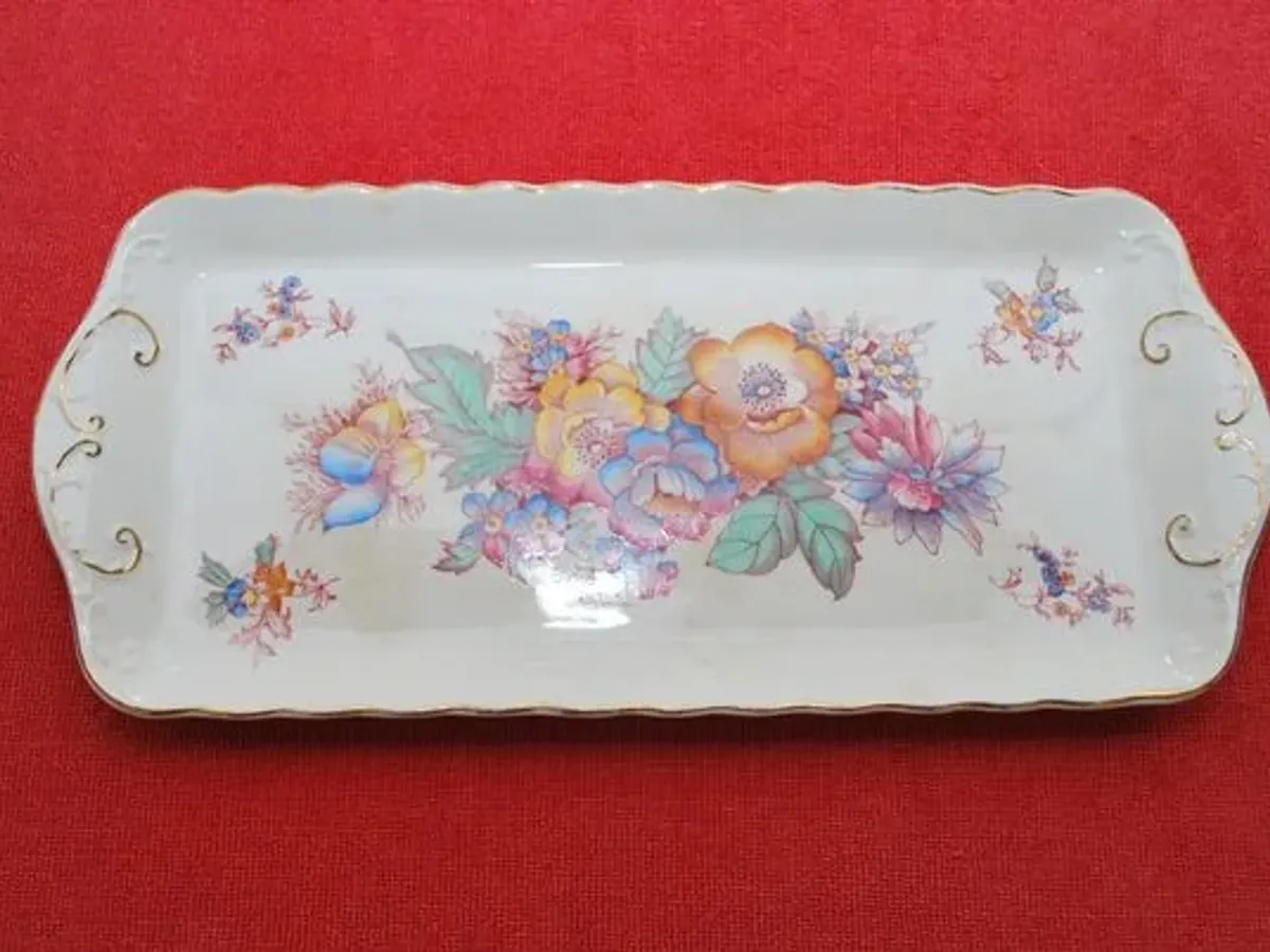 Torteira de porcelana Crown Devon Field