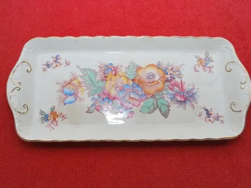 Torteira de porcelana Crown Devon Field