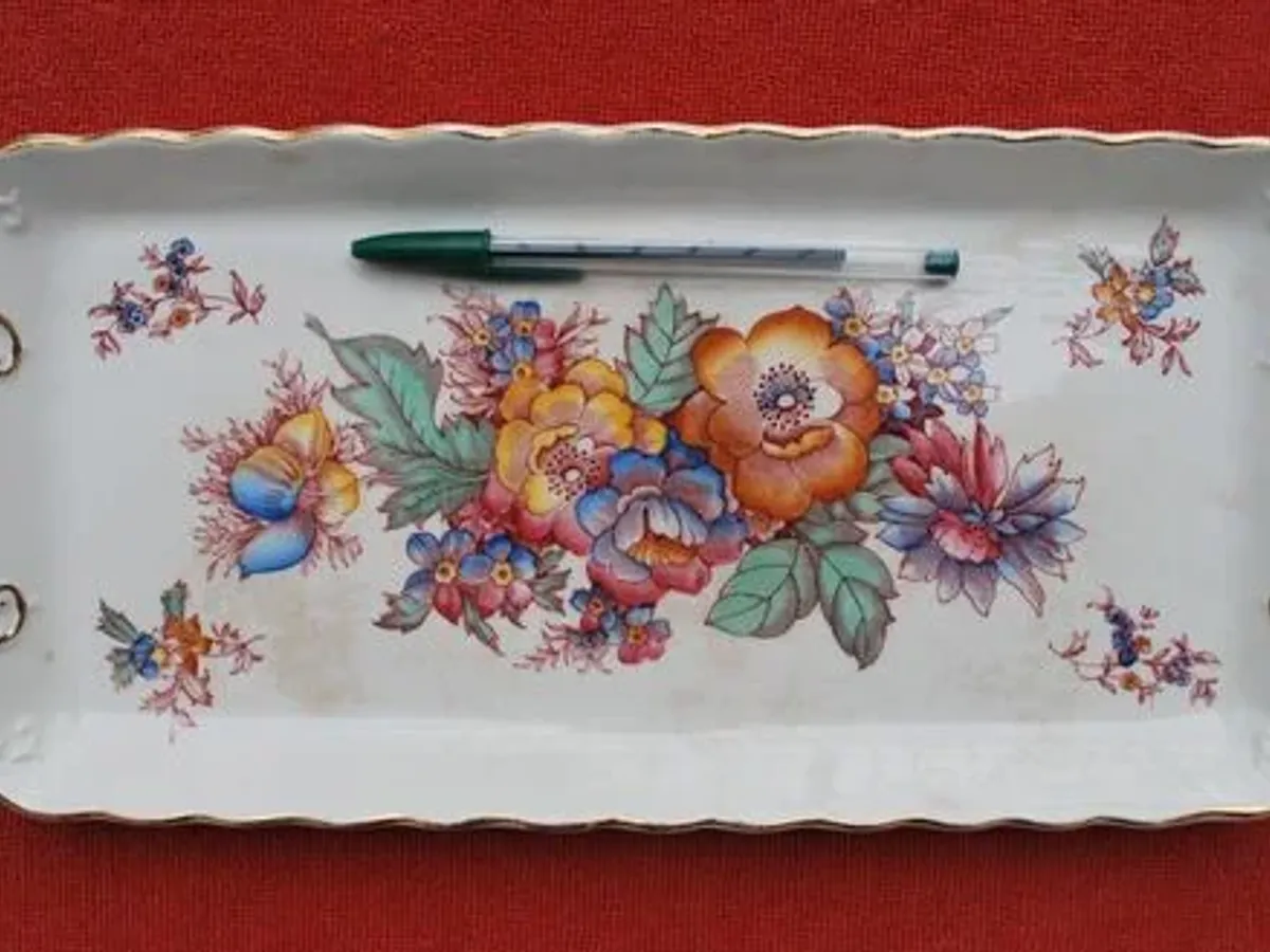 Torteira de porcelana Crown Devon Field