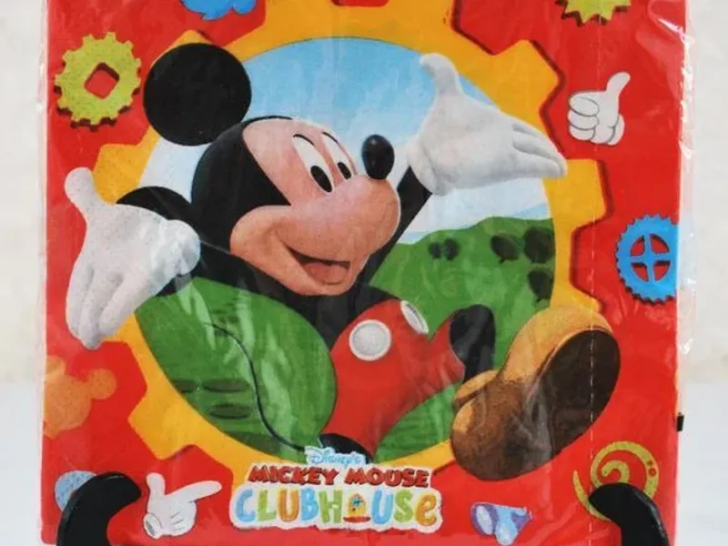 Pack 20 guardanapos de papel Disney Mickey Mouse