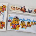 Recordação de Londres - Estojo, lápis, afia, régua 4