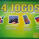 4 Jogos Majora – Dominó / 4 em linha / Adivinha /  2