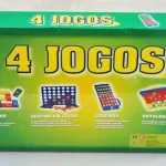 4 Jogos Majora – Dominó / 4 em linha / Adivinha /  7