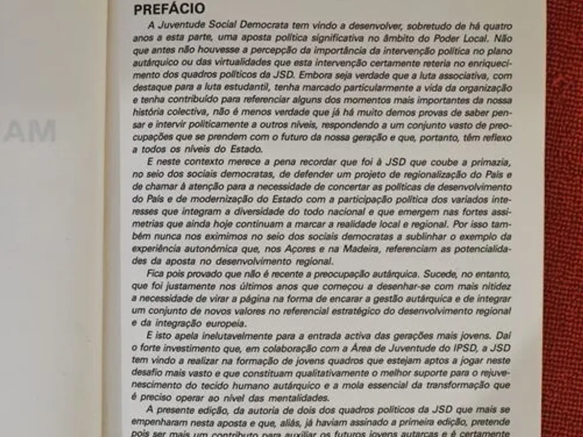 Manual do Jovem Autarca de 1989 