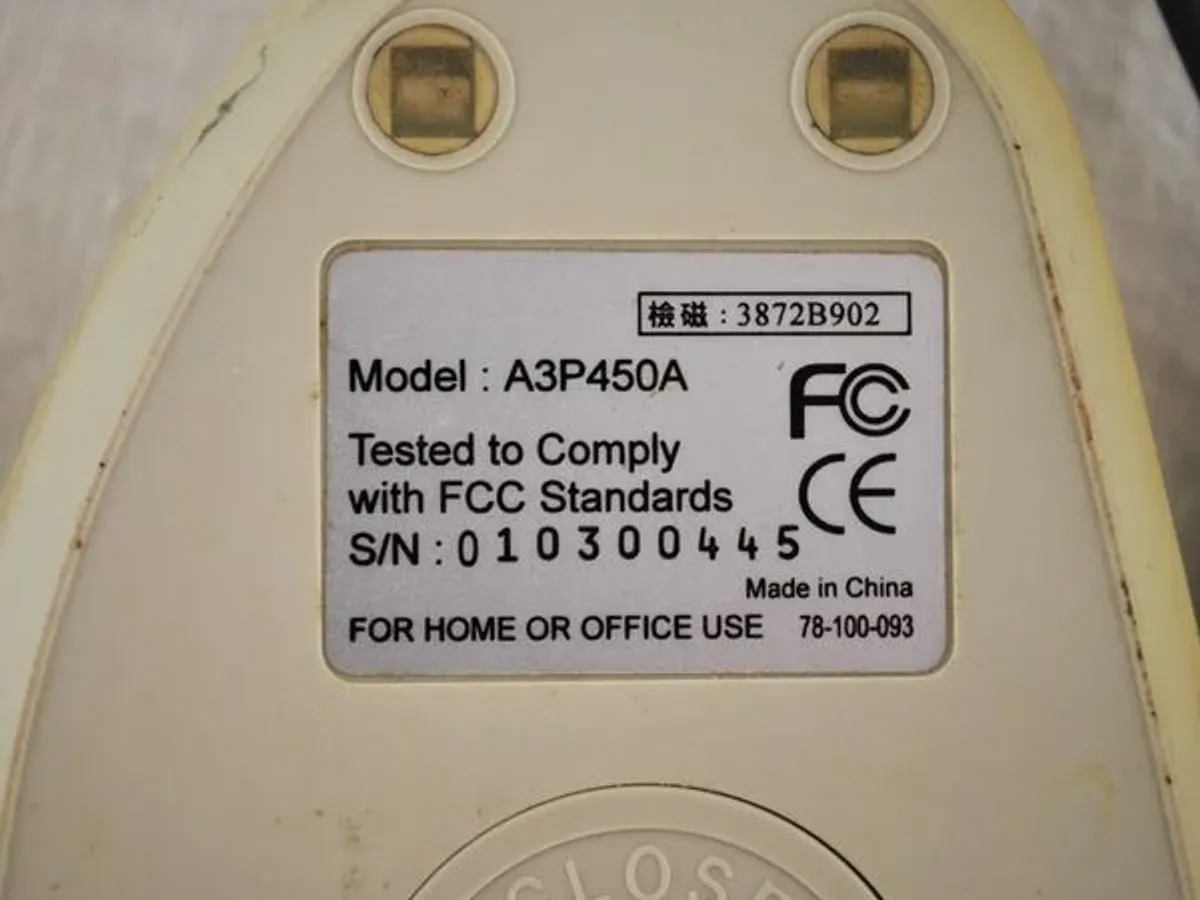 Rato Dexin com ficha PS/2 