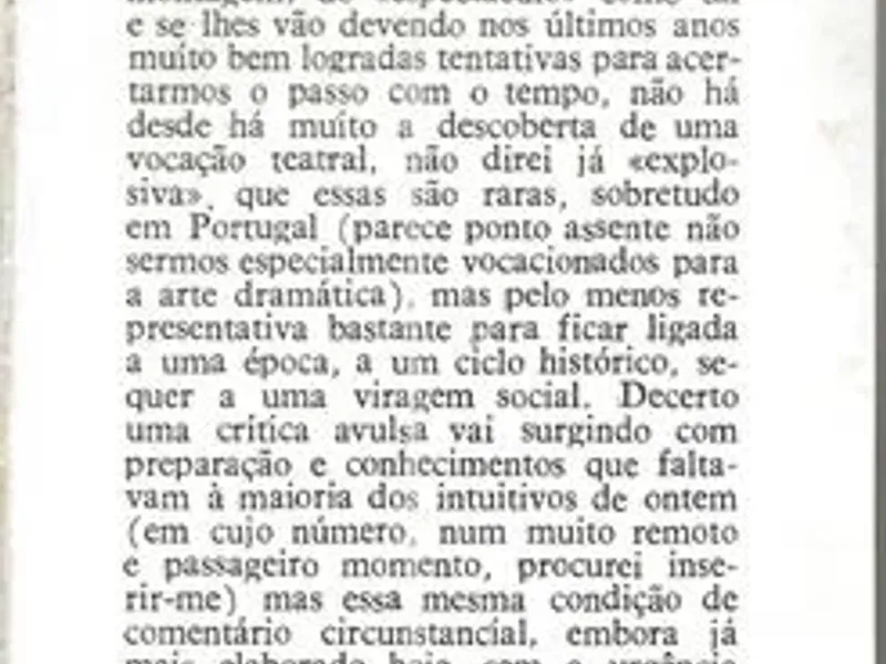 Introdução à História do Teatro Português 