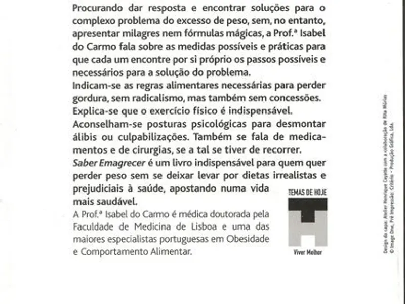 Saber Emagrecer - 12 Passos para Perder peso