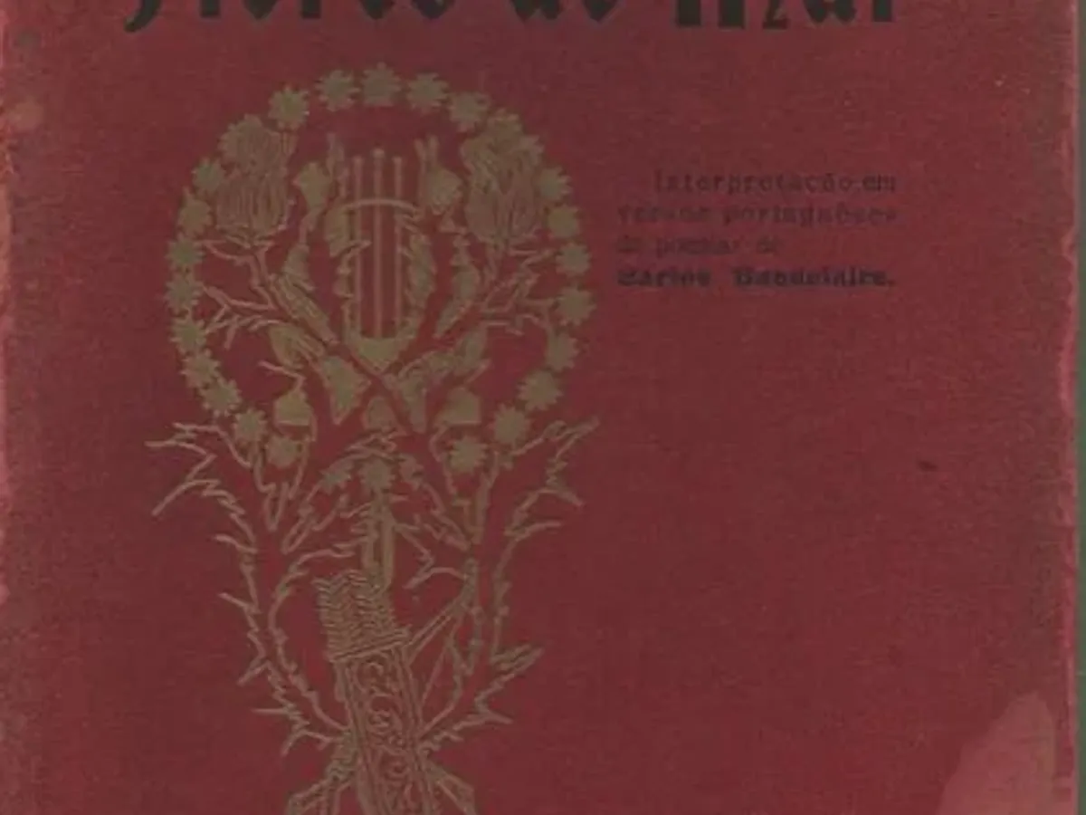 Flores do Mal, de Delfim Guimarães, de 1909 