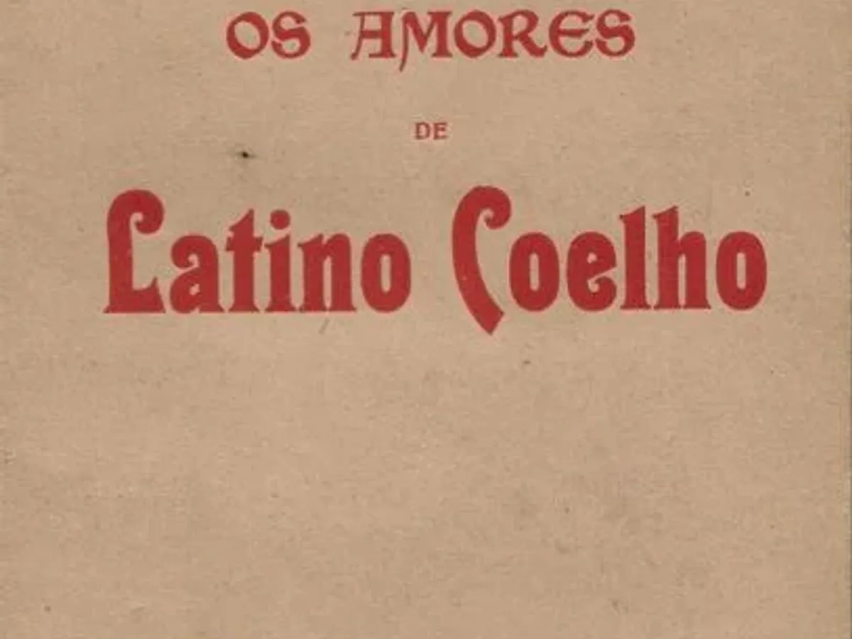 Os Amores de Latino Coelho, de Brito Camacho, 1924