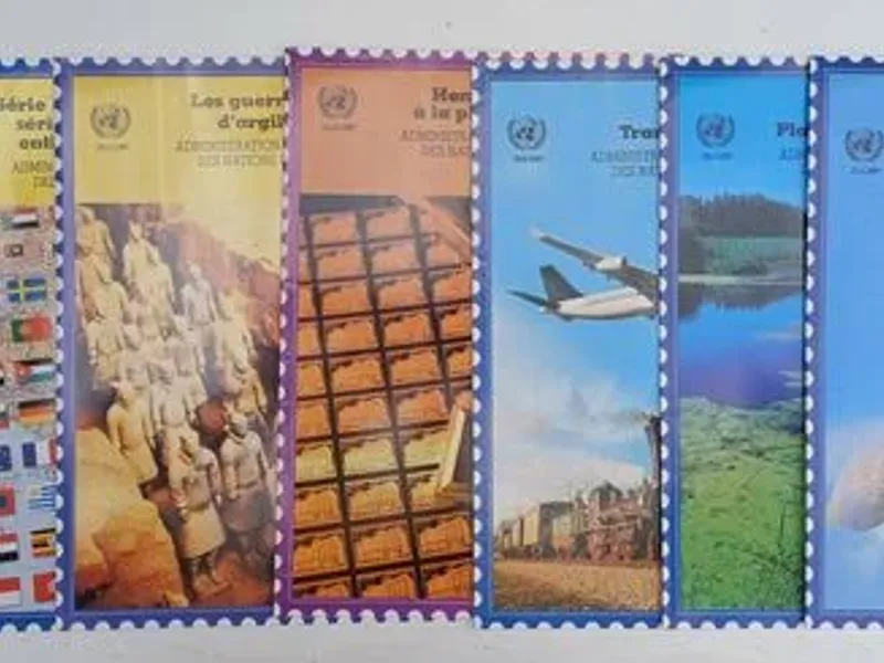 Revistas Fascination da Administração Postal das N