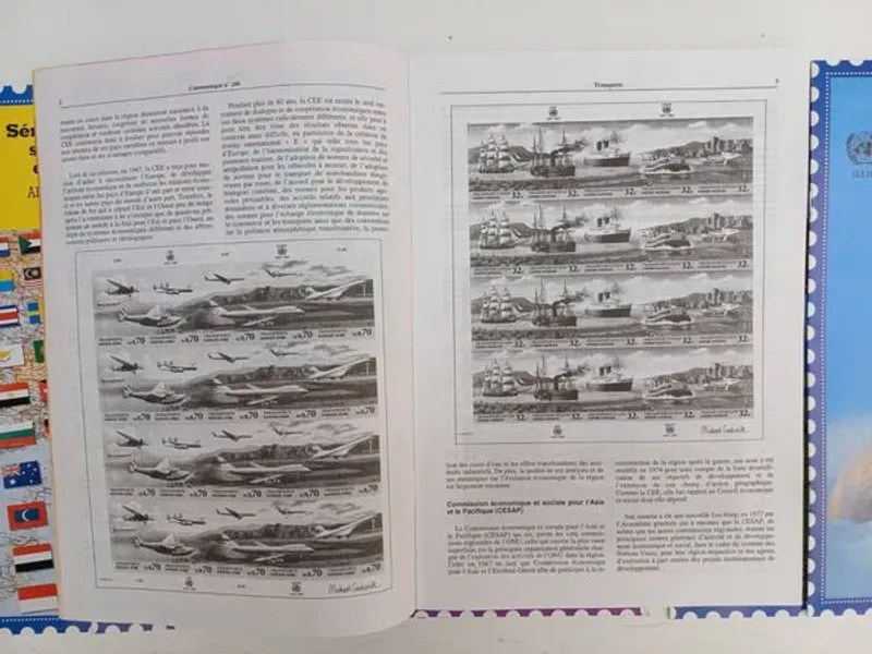 Revistas Fascination da Administração Postal das N