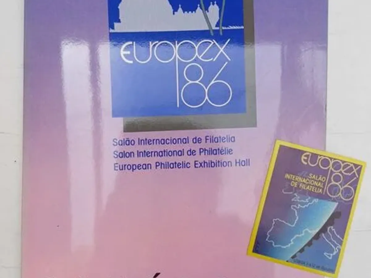 Catálogo da Exposição filatélica Europex 86