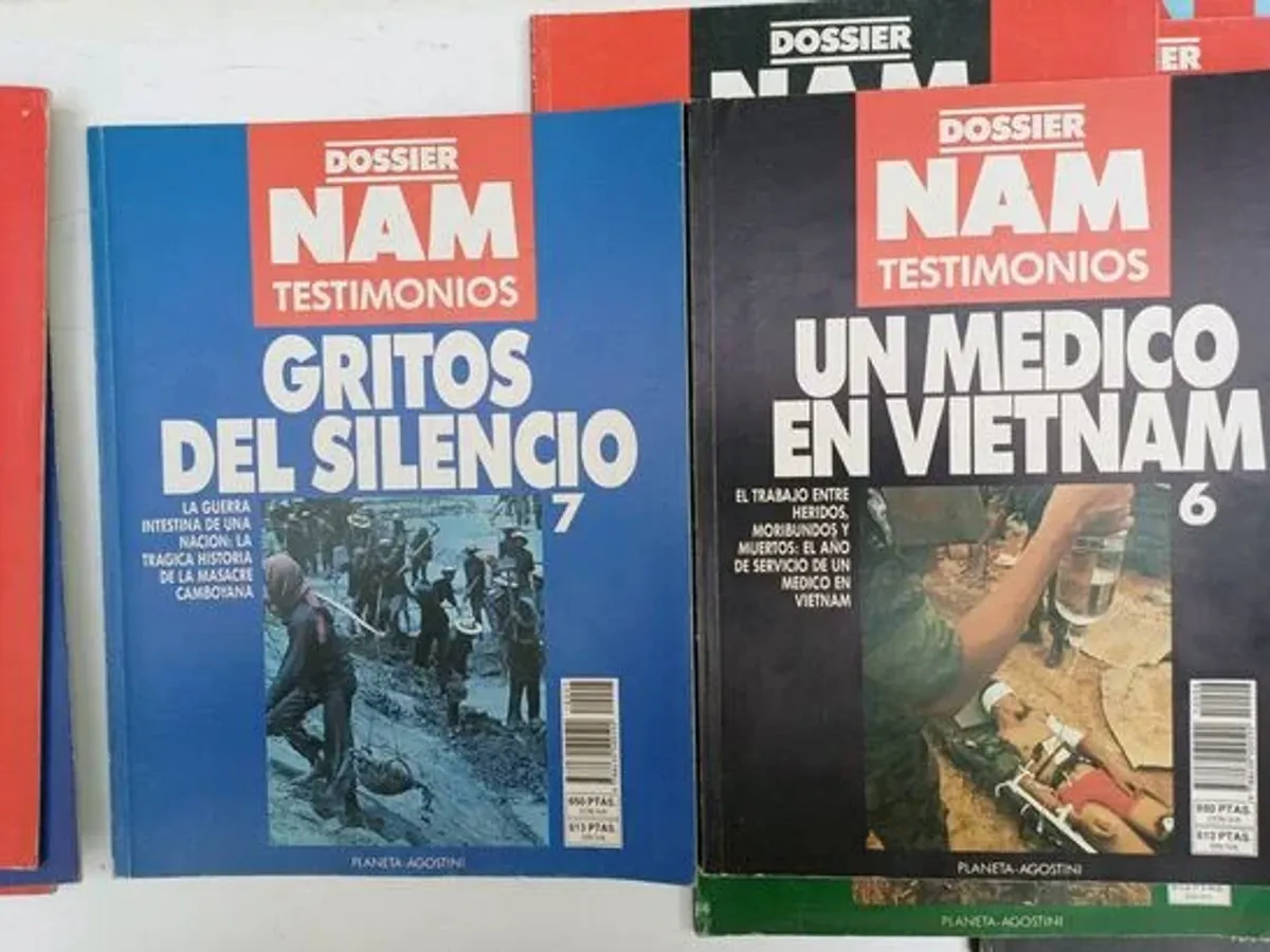 11 números da colecção Dossier NAM Testemonios