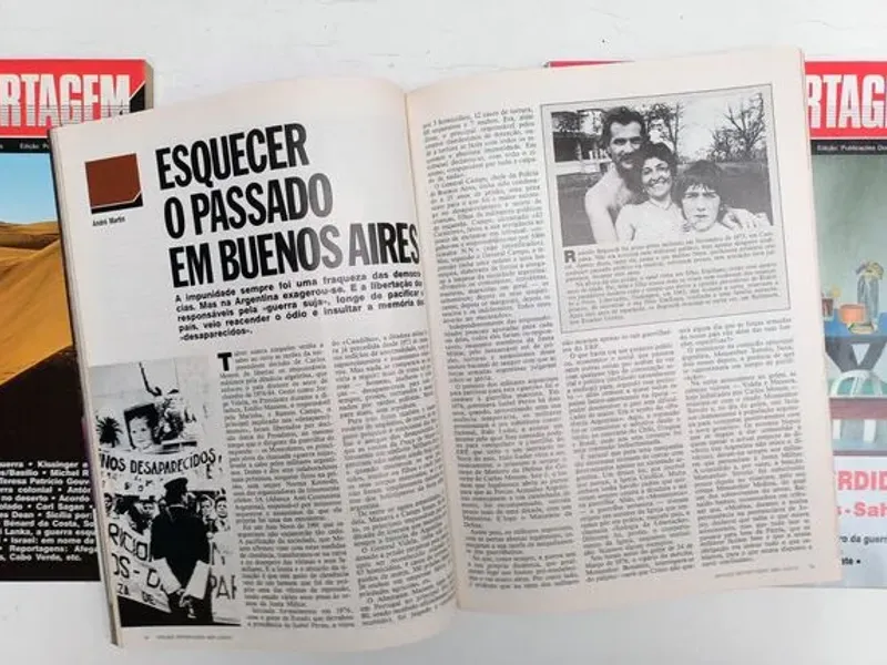 54 revistas Grande Reportagem do nº 1 ao nº 57 