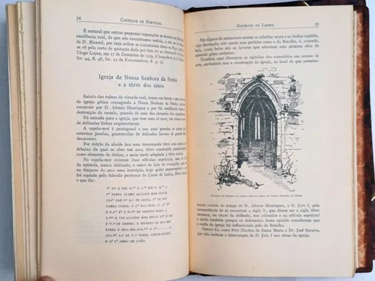 Castelos de Portugal, 1933, 2 volumes 