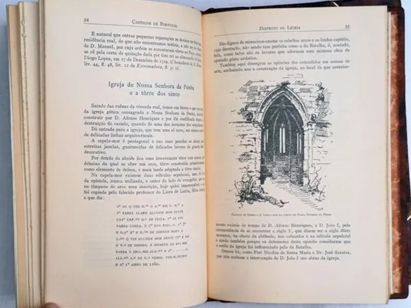 Castelos de Portugal, 1933, 2 volumes 