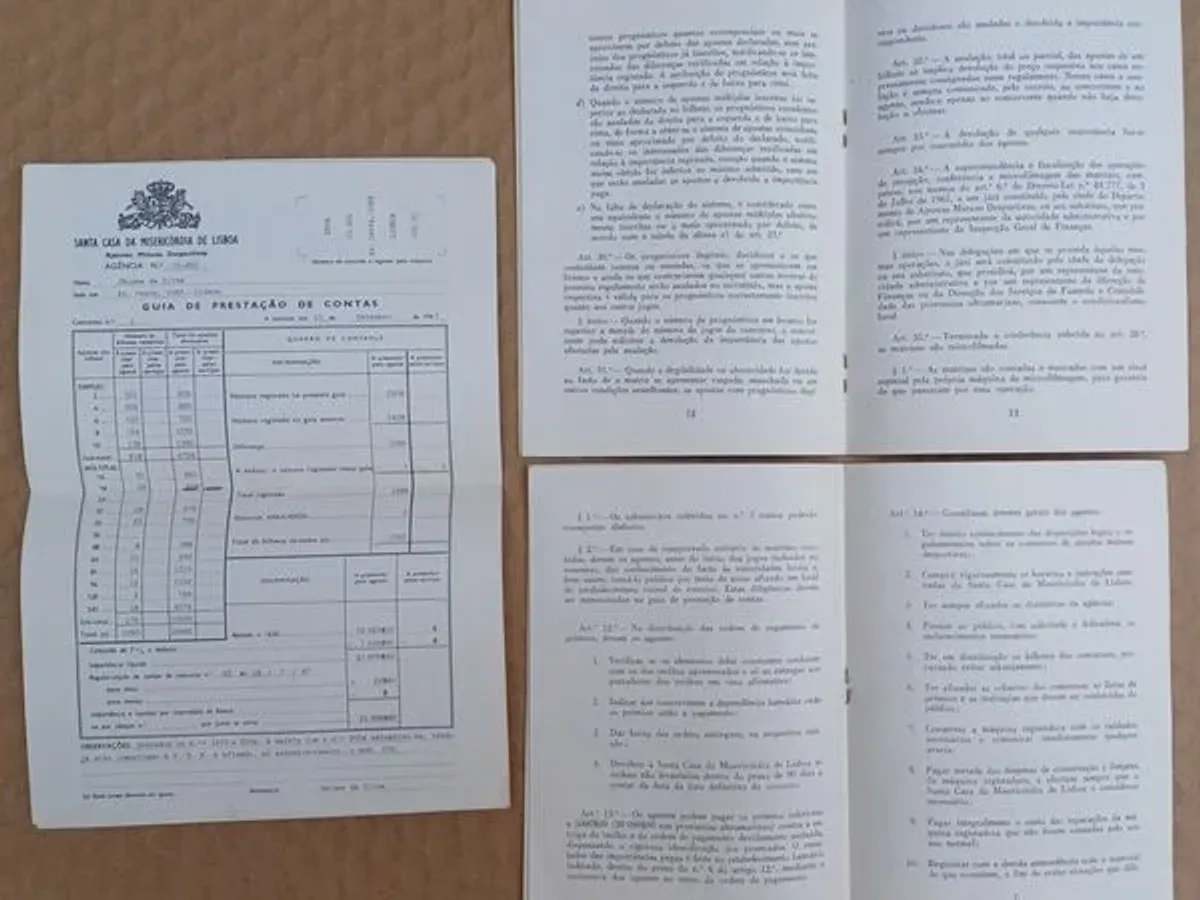 Regulamentos da Sta Casa da Misericórdia Lisboa