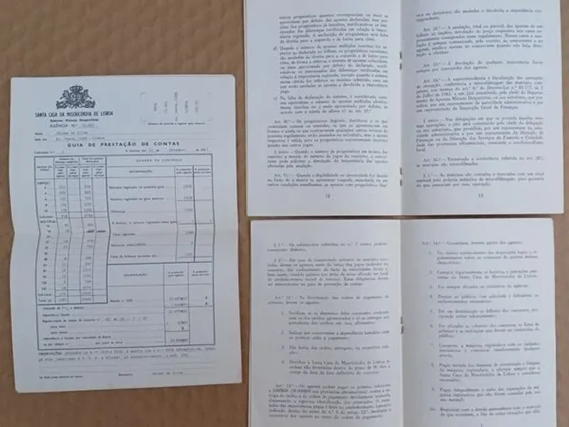 Regulamentos da Sta Casa da Misericórdia Lisboa