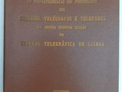 Livro da confraternização antigos funcionários CTT