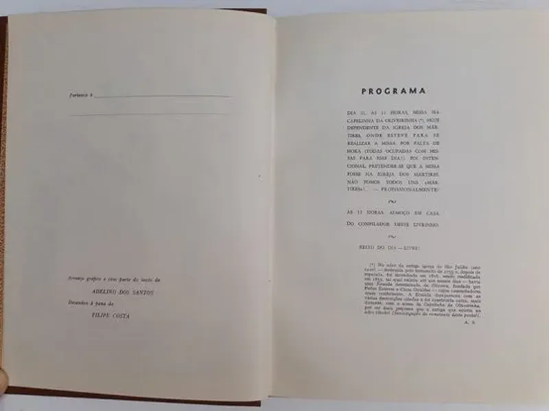 Livro da confraternização antigos funcionários CTT