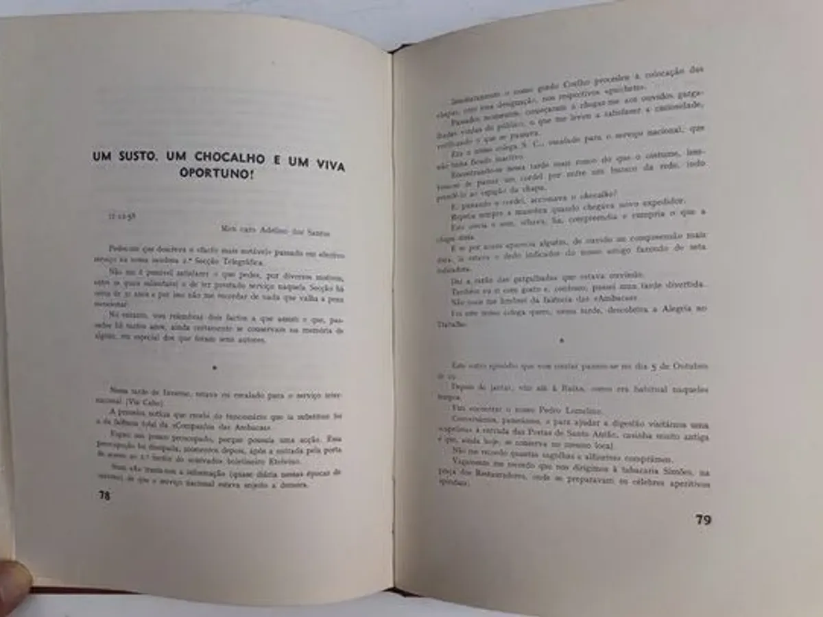 Livro da confraternização antigos funcionários CTT