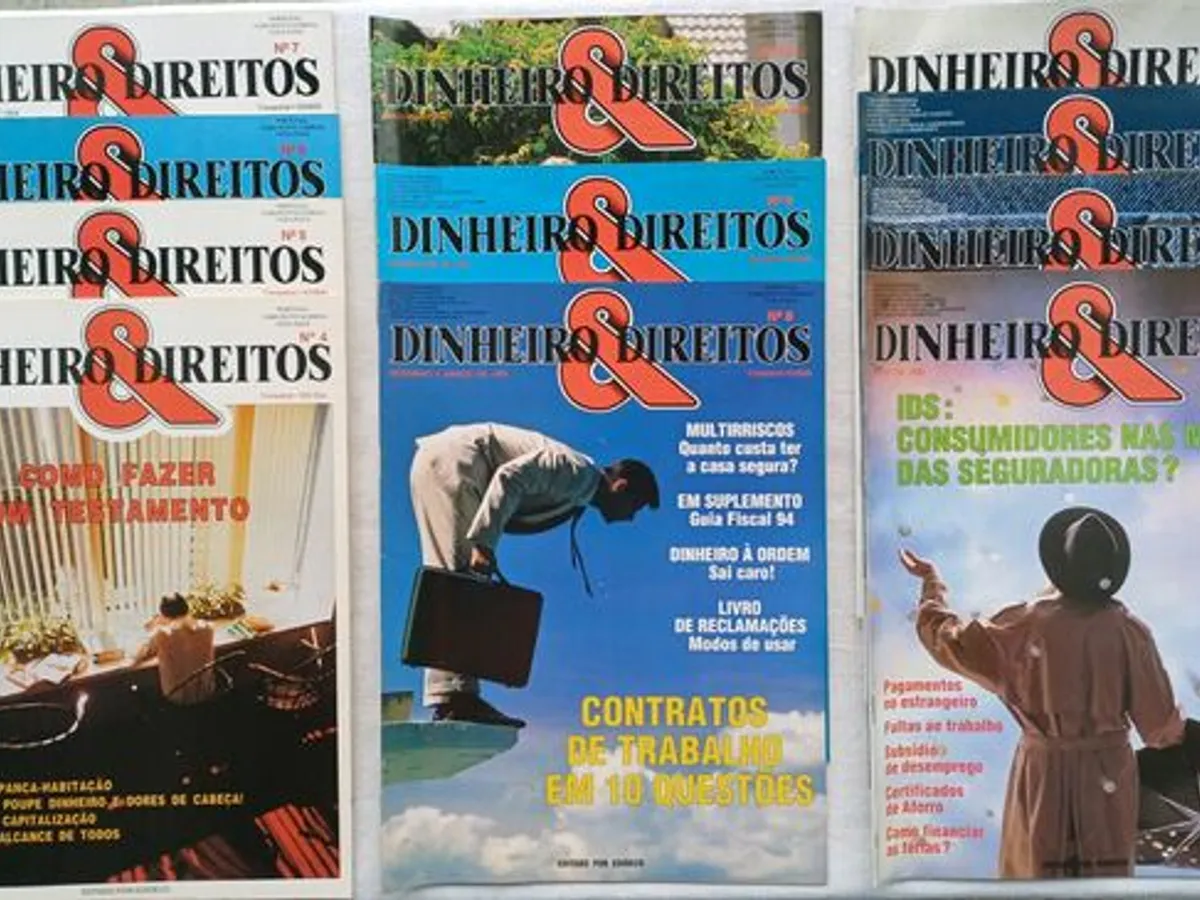 54 Revistas ProTeste e Dinheiro&Direitos 1992/95