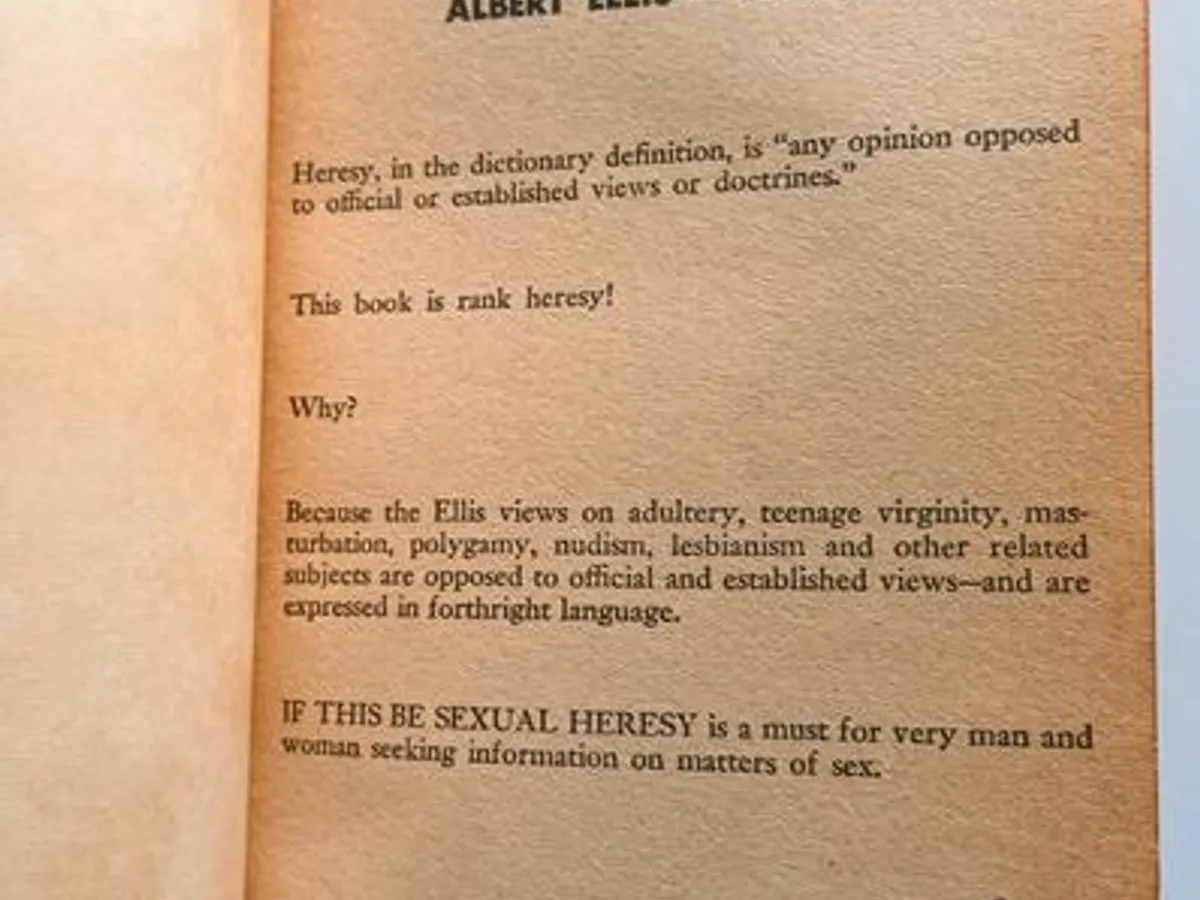 If This Be Sexual Heresy 