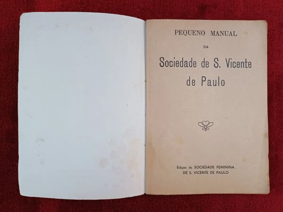 Pequeno manual da Sociedade de S. Vicente de Paulo