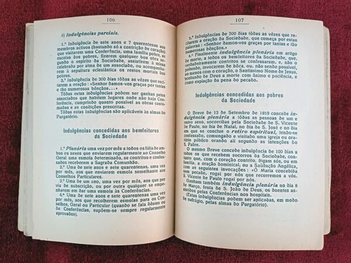 Pequeno manual da Sociedade de S. Vicente de Paulo
