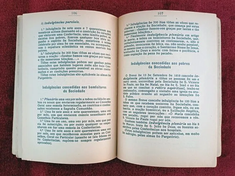 Pequeno manual da Sociedade de S. Vicente de Paulo