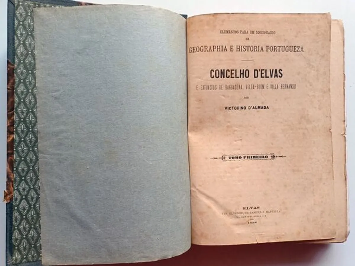 Dicionário Geographia e História Portugueza I e II
