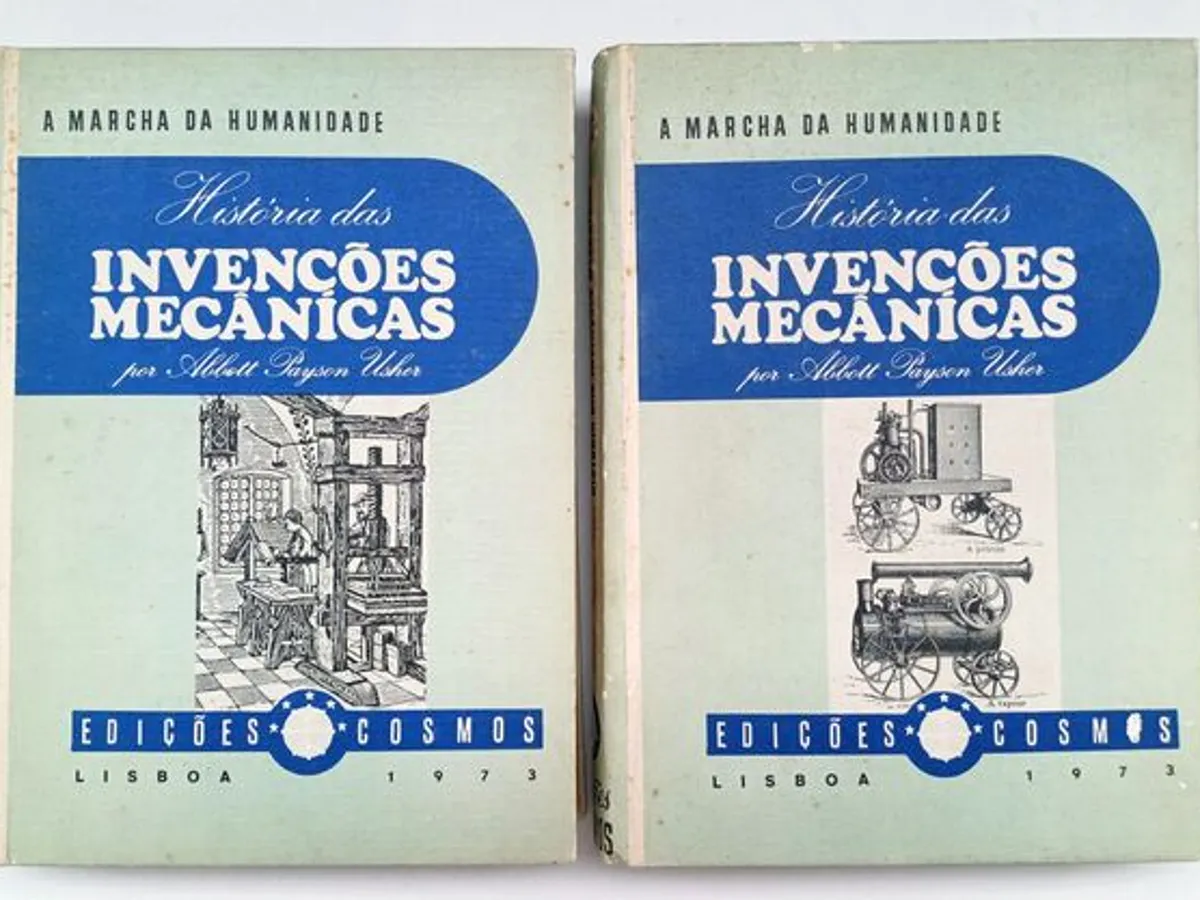 História das invenções mecânicas – 2 Volumes 