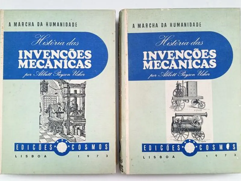 História das invenções mecânicas – 2 Volumes 