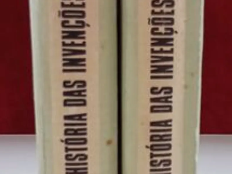 História das invenções mecânicas – 2 Volumes 