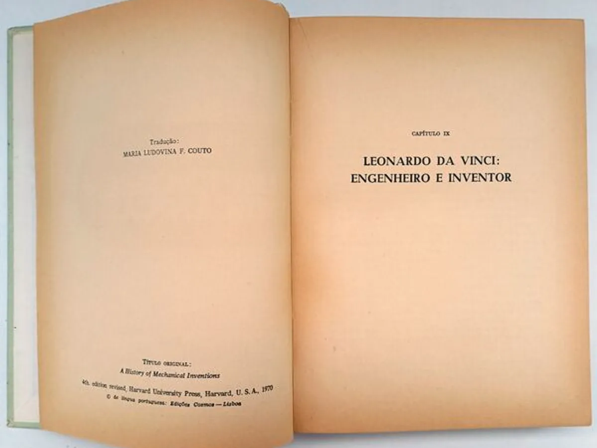 História das invenções mecânicas – 2 Volumes 