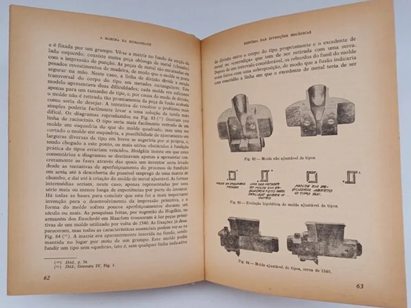 História das invenções mecânicas – 2 Volumes 