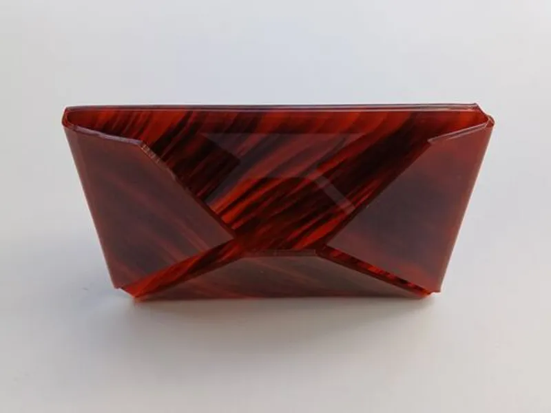 Porta papéis em acrílico 