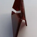 Porta papéis em acrílico  4