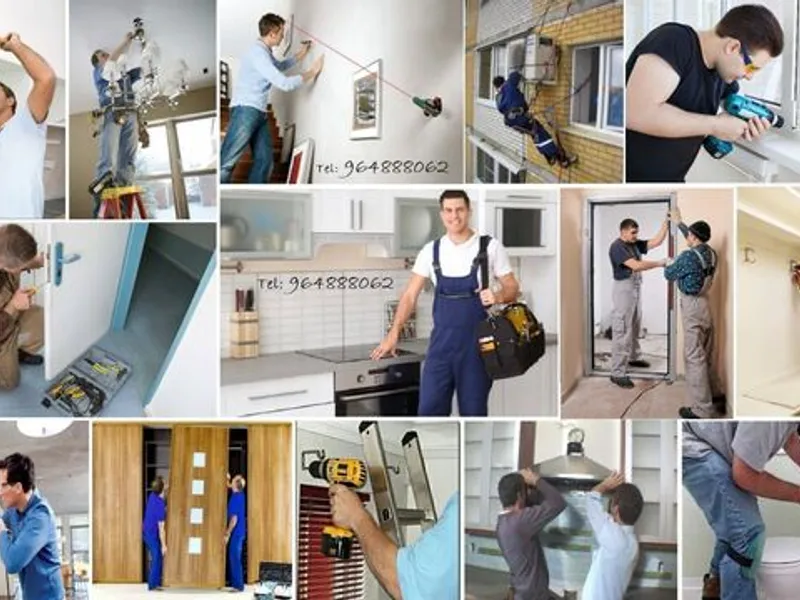 Montagem móveis, aparelhos ou qualquer equipamento