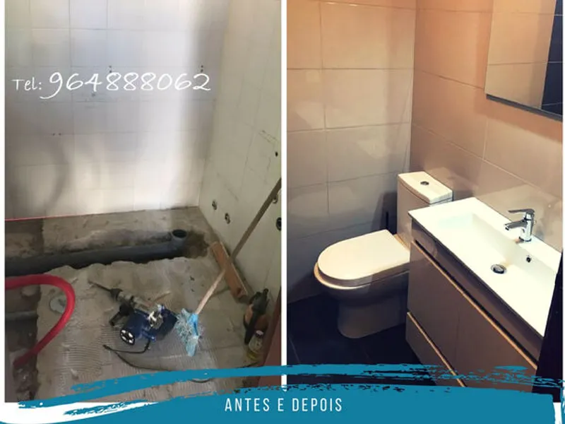 Remodelação de Casas de banho / Wc