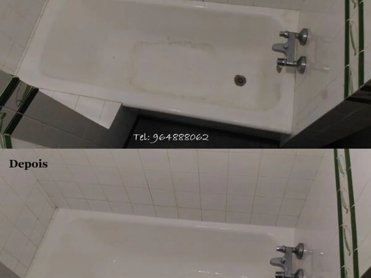 Restauro de banheiras, Pintura de Banheiras, ..