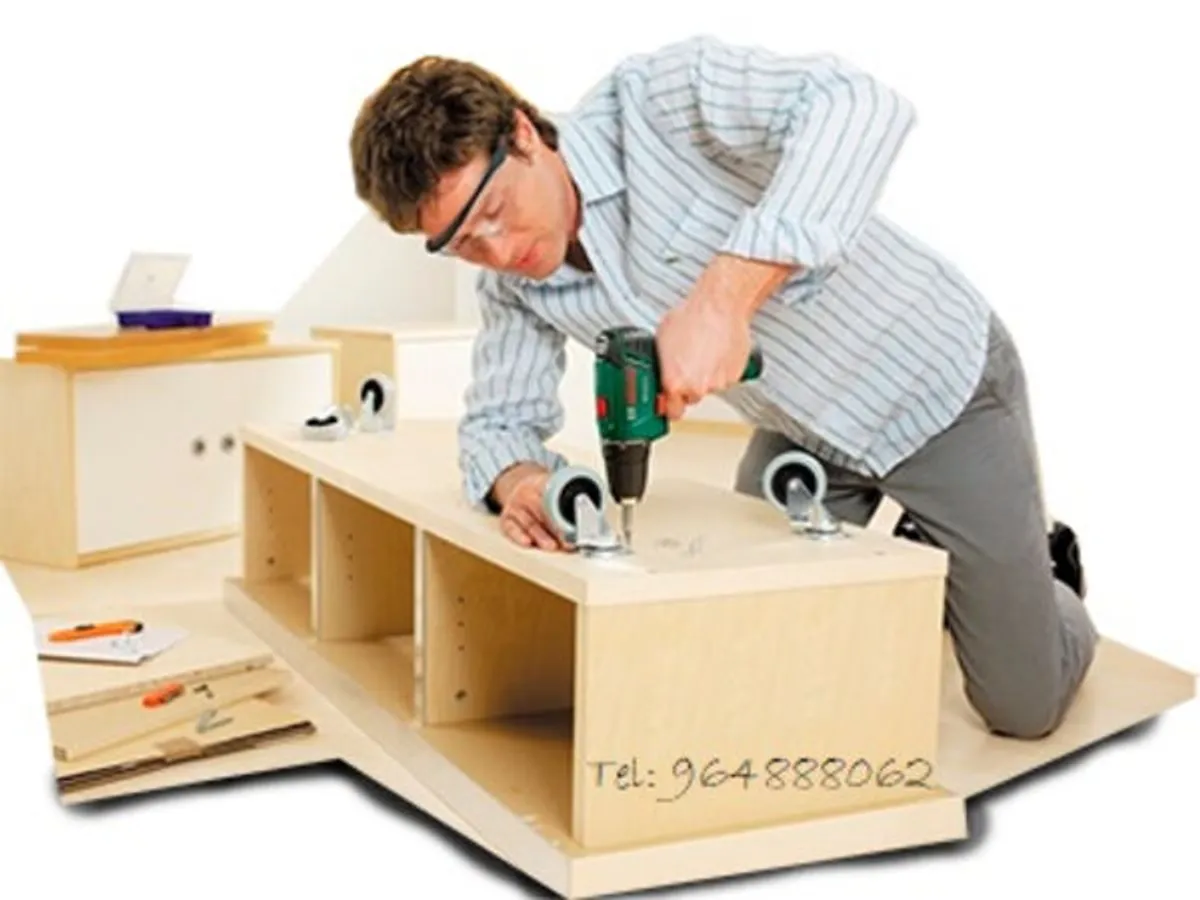 Desmontagem / Montagem móveis, . .. entre outros