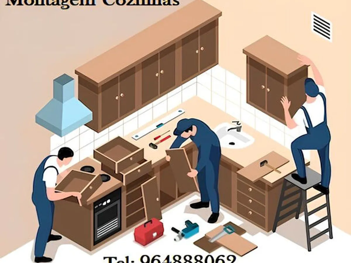 Montagem móveis, aparelhos ou qualquer equipamento