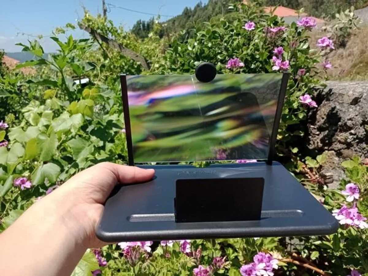 Amplificador de ecrã completamente novo 