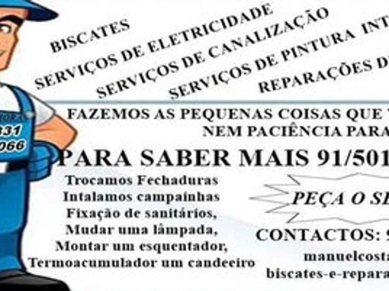 Biscates & Reparações ao Domicílio 