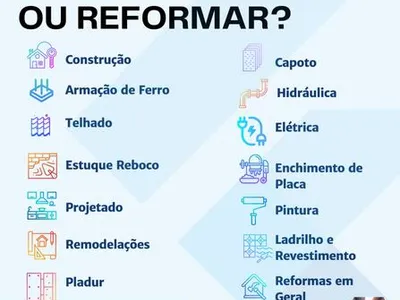 Remodelação/ Pladur / Capoto / Telhados / Pintura 