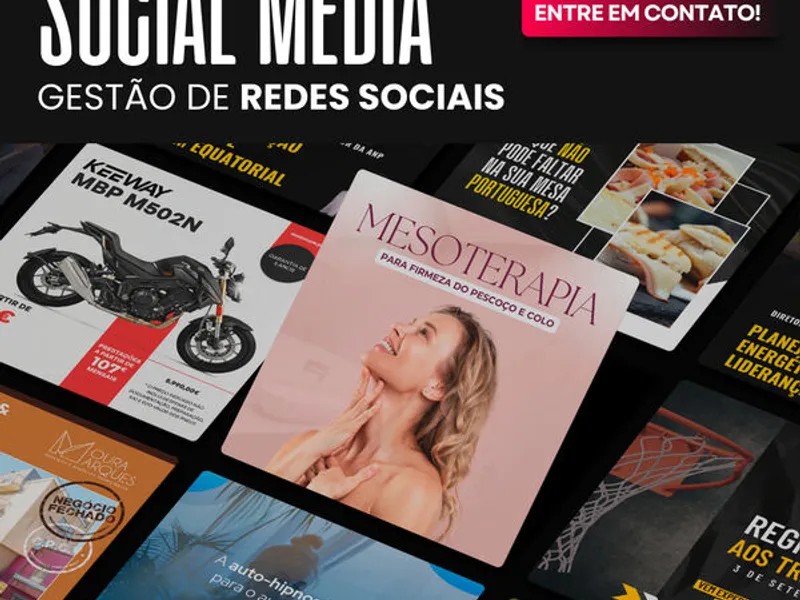 Gestão de Redes Sociais - Social Media - Produção 