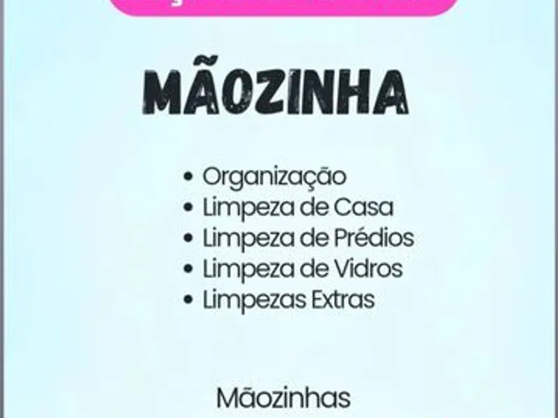 Serviço de limpeza 
