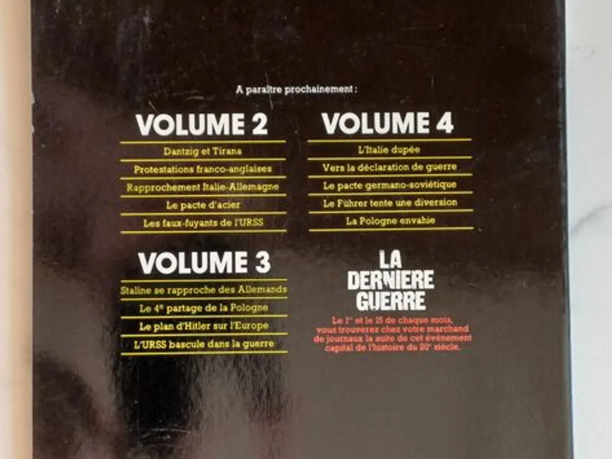 La dernière guerre, nº 1 