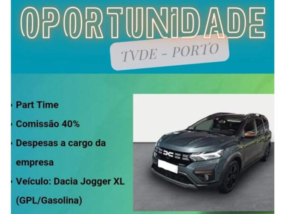 Precisa-se de Motorista TVDE - Porto